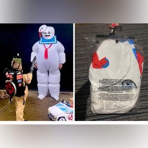 Inflatable marshmallow man